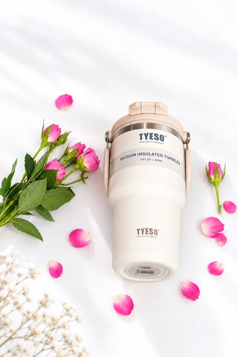 Bình giữ nhiệt TYESO trắng